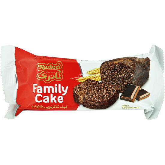 تصویر از نادری کیک کاکائویی خانواده 110گ