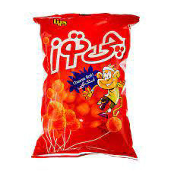 تصویر از چی توز اسنک توپی 100گ