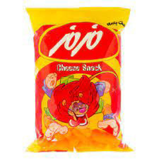 تصویر از مزمز اسنک پنیری خانواده 180گ