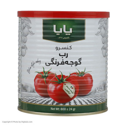 تصویر از پایا رب گوجه قوطی 800 گ