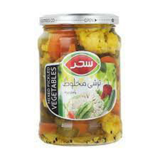 تصویر از سحر ترشی مخلوط شیشه 650گ