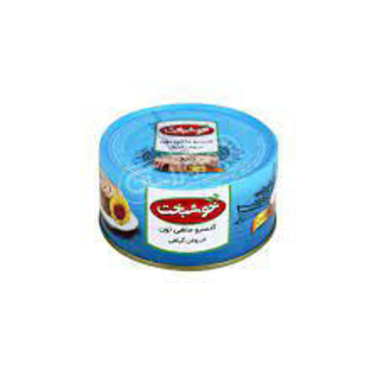 تصویر از خوشبخت کنسرو ماهی تون در روغن گیاهی 180گ