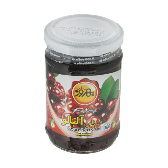 تصویر از بهروز مربا آلبالو شیشه 320گ