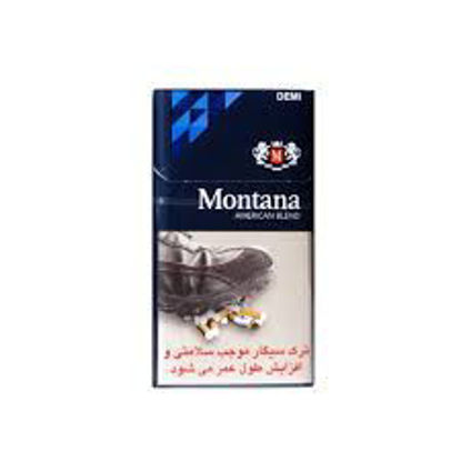 تصویر از مونتانا سیگار دمی لایت