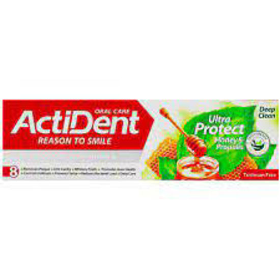 تصویر از اکتیدنت خمیر دندان الترا پروتکت عسل 100گ