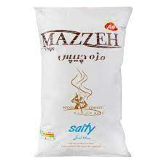 تصویر از مزمز مزه چیپس ساده نمکی 120گ
