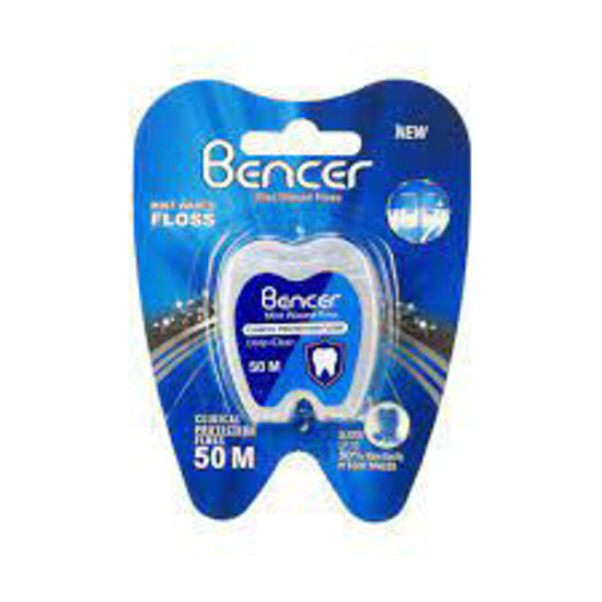 تصویر از بنسر نخ دندان نعنایی 50متری