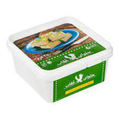 تصویر از عقاب حلوا شکری پسته ای250گ