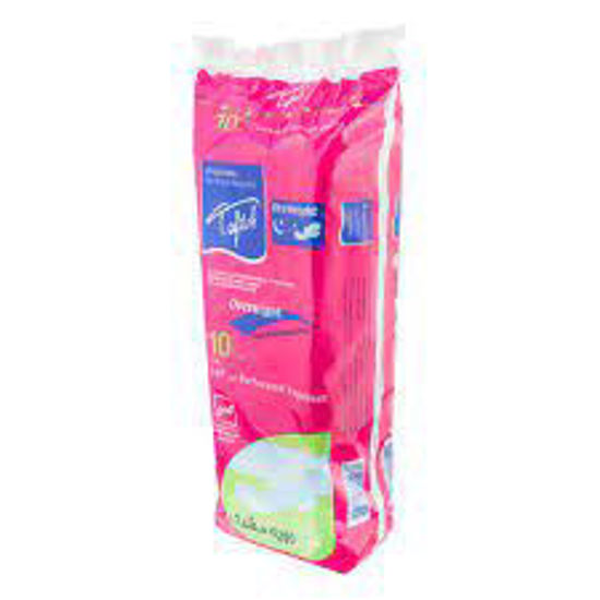 تصویر از تافته نوار بهداشتی مشبک بالدار ویژه شب 10ع