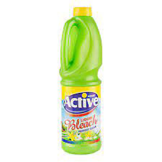 تصویر از اکتیو مایع سفید کننده معطر سبز 1ل