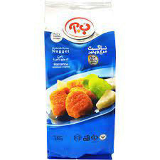 تصویر از ب آ ناگت مرغ و پنیر 250گ