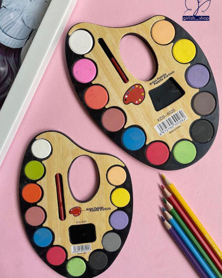 تصویر از آبرنگ پالتی 12 رنگ