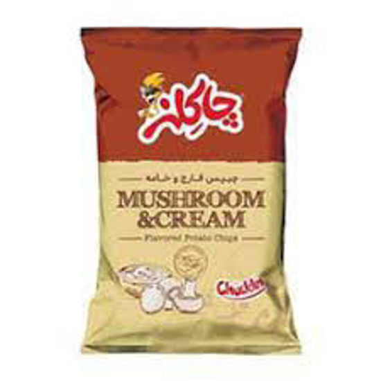 تصویر از چاکلز چیپس قارچ و خامه 45گ
