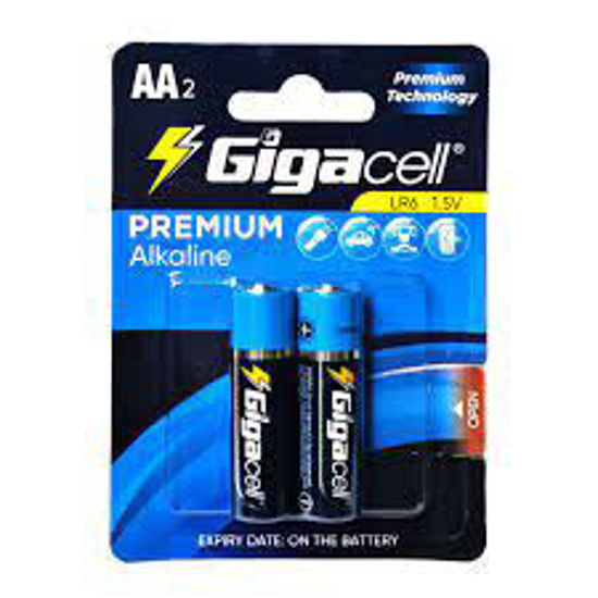 تصویر از گیگاسل باطری قلمی پریمیوم 2ع کارتی