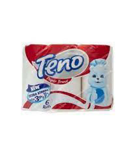 تصویر از تنو حوله کاغذی 6رول 3لا