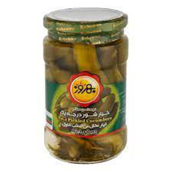 تصویر از بهروز خیارشور درجه یک شیشه 660گ