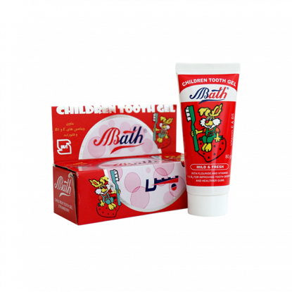 تصویر از بس خمیر دندان ژله ای توت فرنگی بچه