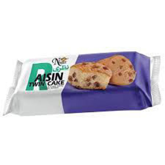 تصویر از نظری کیک کشمشی دوقلو 125گ