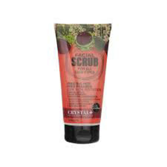 تصویر از کریستال اسکراب صورت مناسب انواع پوست