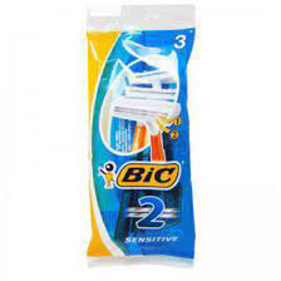 تصویر از بیک سنسیتیو ژیلت 2تیغ حساس 3عددی