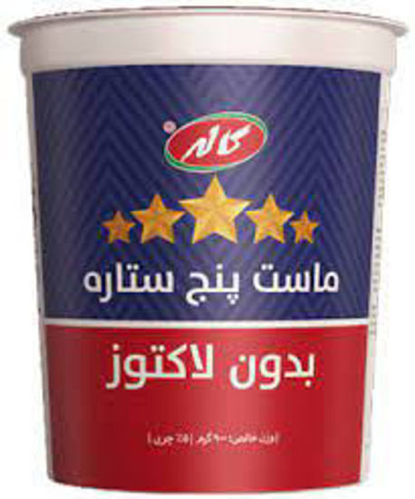تصویر از کاله ماست پنج ستاره بدون لاکتوز 900گ