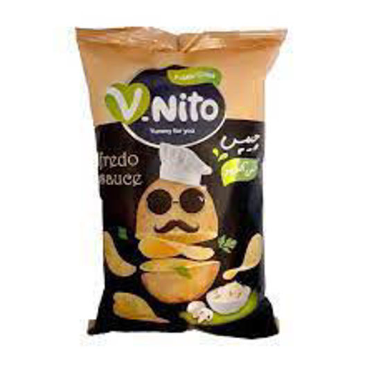 تصویر از وی نات چیپس با طعم سس آلفردو 105گ