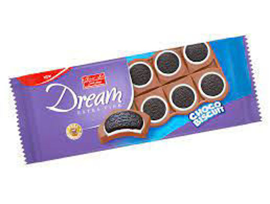 تصویر از ش ع شکلات بیسکویت کرم شیری تخته ای  80گ