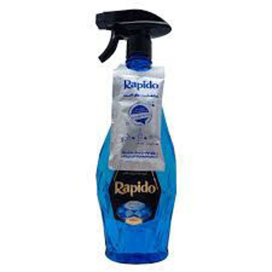 تصویر از راپیدو شیشه پاکن با کنسانتره آبی 500م