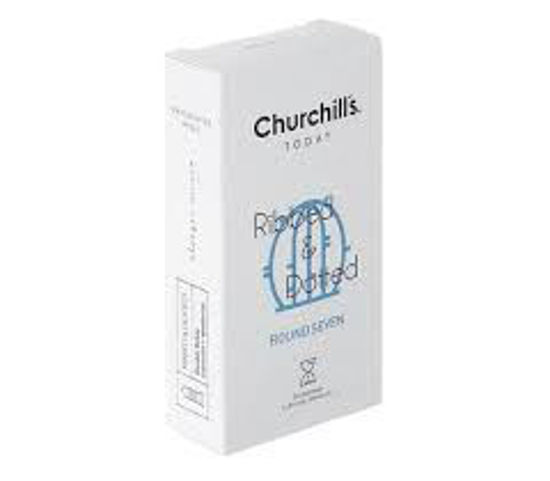 تصویر از چرچیلز کاندوم خاردار و شیاردار تاخیری وانیل  12ع