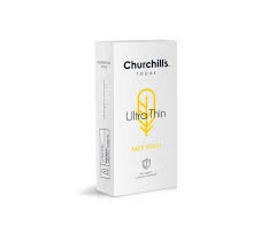 تصویر از چرچیلز کندوم نازک کلاسیک اسپرم کش 12ع