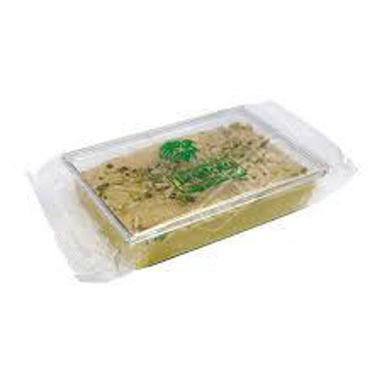 تصویر از حلوای باز حلوا شکری کریستال  با تزئین پسته 400گ