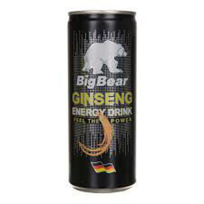 تصویر از بیگ بیر نوشابه انرژی زا جینسینگ قوطی250م ایرانی