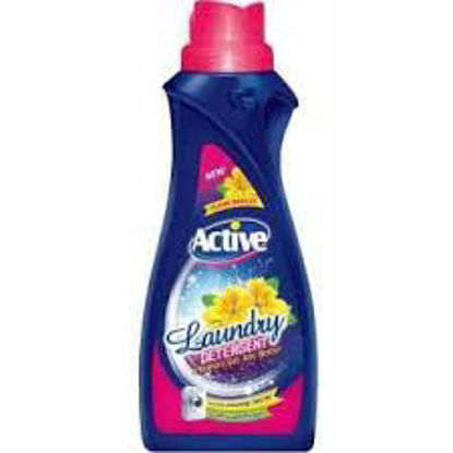 تصویر از اکتیو مایع لباسشویی سرخابی 1ل