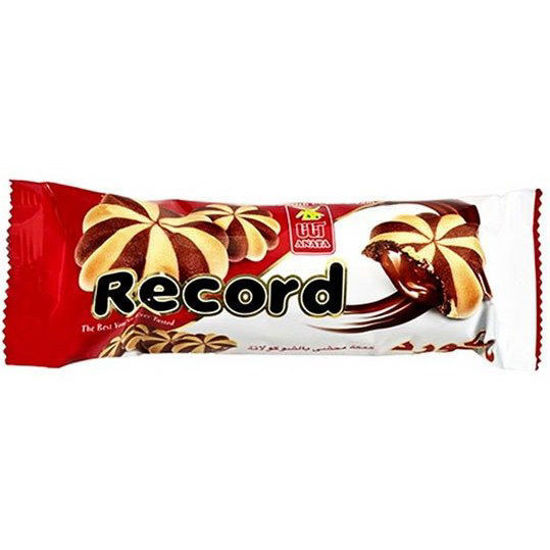 تصویر از آناتا رکورد بیسکویت مغزدار کاکائو 60گ