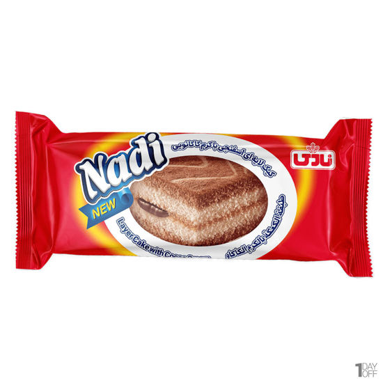 تصویر از نادی کیک لایه ای کاکائویی 50گ