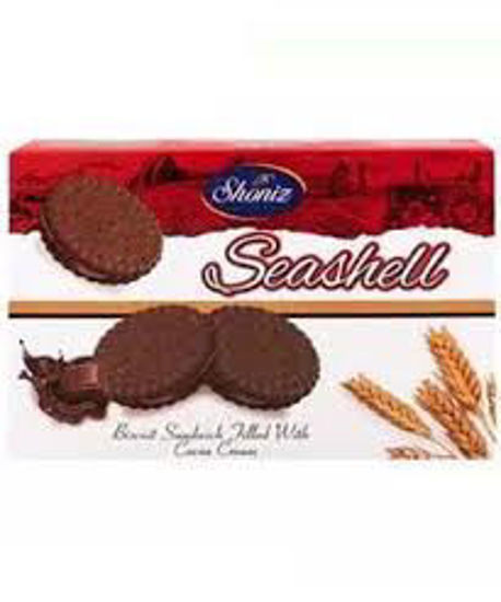 تصویر از شونیز سی شل بیسکوییت کرمدار کاکائویی خانواده