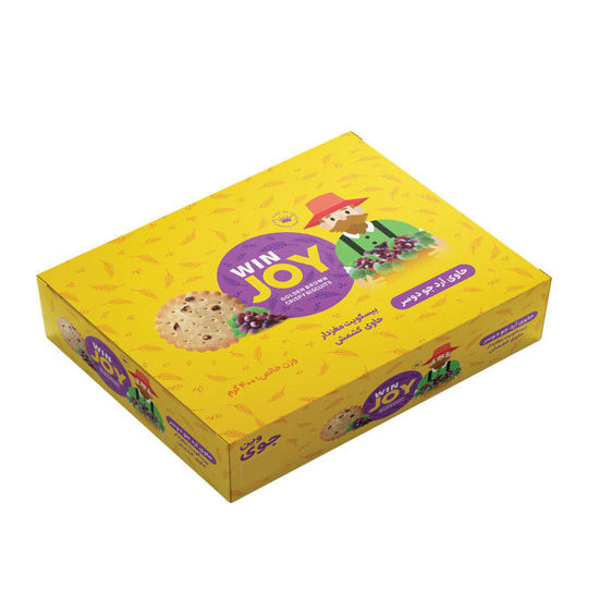 تصویر از وین جوی بیسکوییت با تکه های کشمش 400 گ