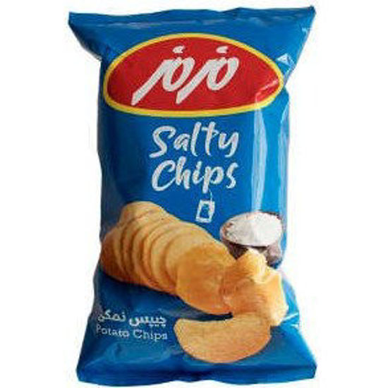 تصویر از مزمز چیپس نمکی ساده 60گ