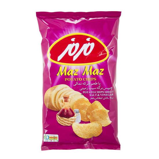 تصویر از مزمز چیپس سرکه نمکی 60گ