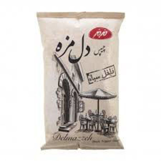 تصویر از مزمز دل مزه چیپس فلفل سیاه 100گ