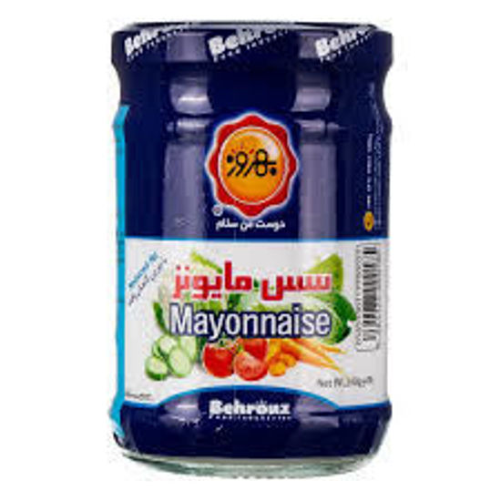 تصویر از بهروز سس مایونز شیشه 240گ