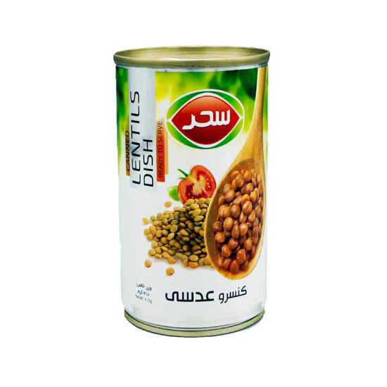 تصویر از سحر کنسرو عدسی 410گ