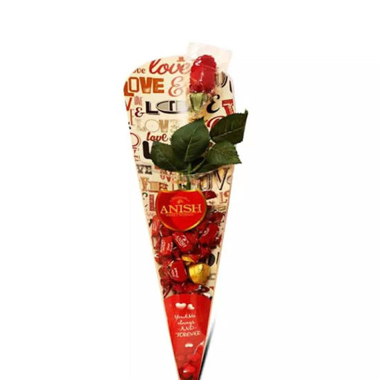 تصویر از آنیش گل و شکلات کادویی