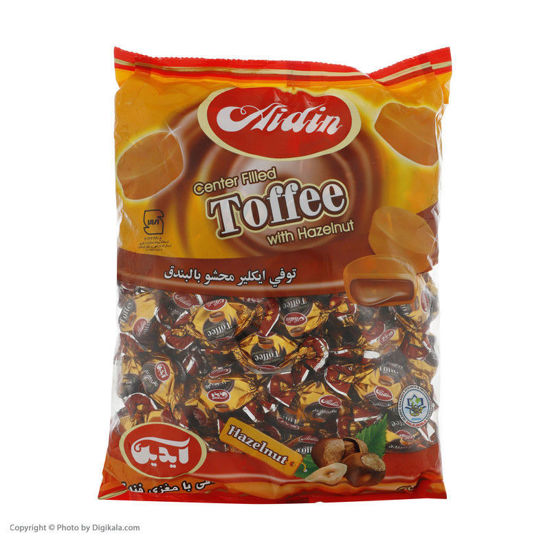 تصویر از آیدین تافی فندقی مغزدار 110گ