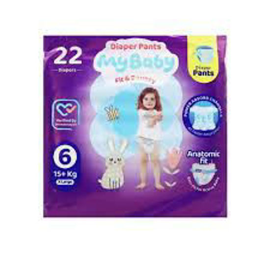 تصویر از مای بیبی پوشک شورتی 22ع سایز 6