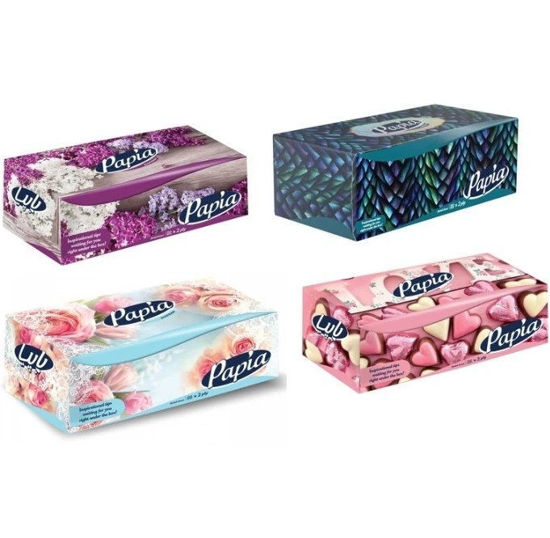 تصویر از پاپیا دستمال کاغذی 150 برگ 2 لا