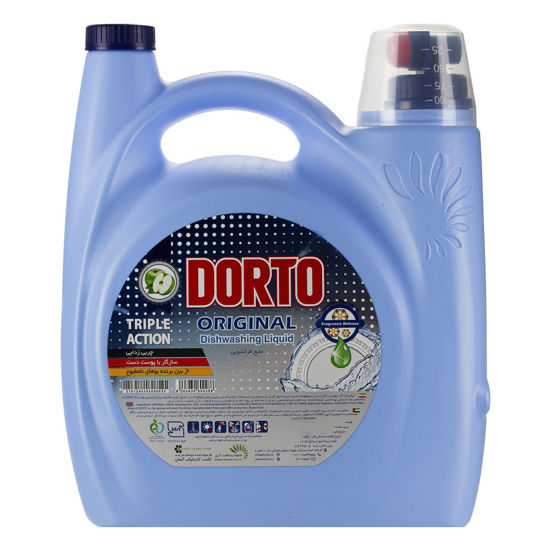 تصویر از دورتو مایع ظرفشویی سیب 3750گ