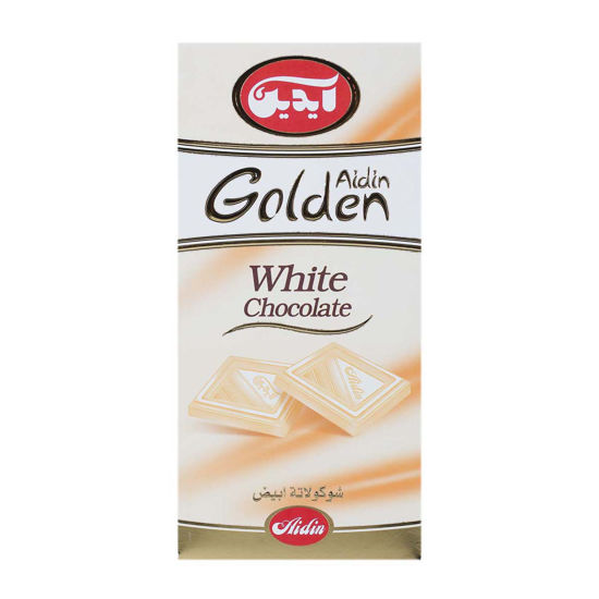 تصویر از آیدین شکلات سفید تخته ای 100گ