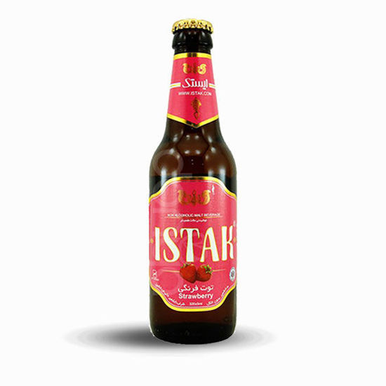 تصویر از ایستک توت فرنگی شیشه 320م