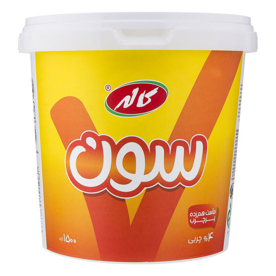 تصویر از کاله ماست سون پر چرب سطلی 1500گ